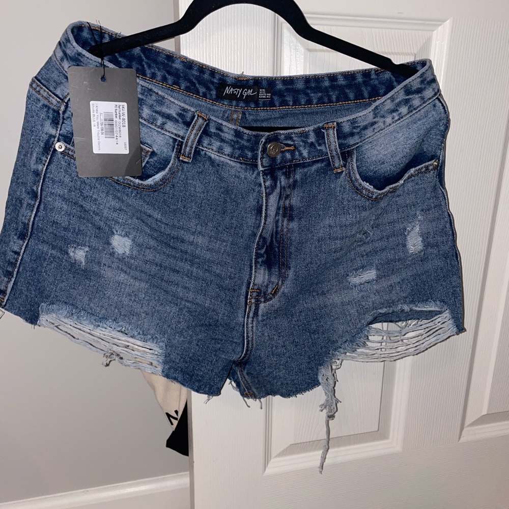 Women’s size 12 non-stretch denim shorts
